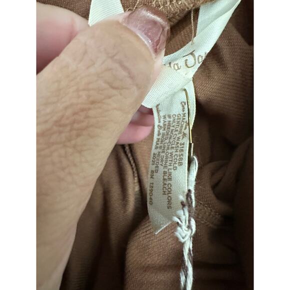 NWT Matilda Jane Brown Capri Flowy Pants M Boho Modal - Picture 7 of 7